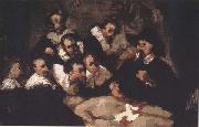 Edouard Manet La Lecon d'anatomie du d Tulp d'apres Rembrandt (mk40) oil painting